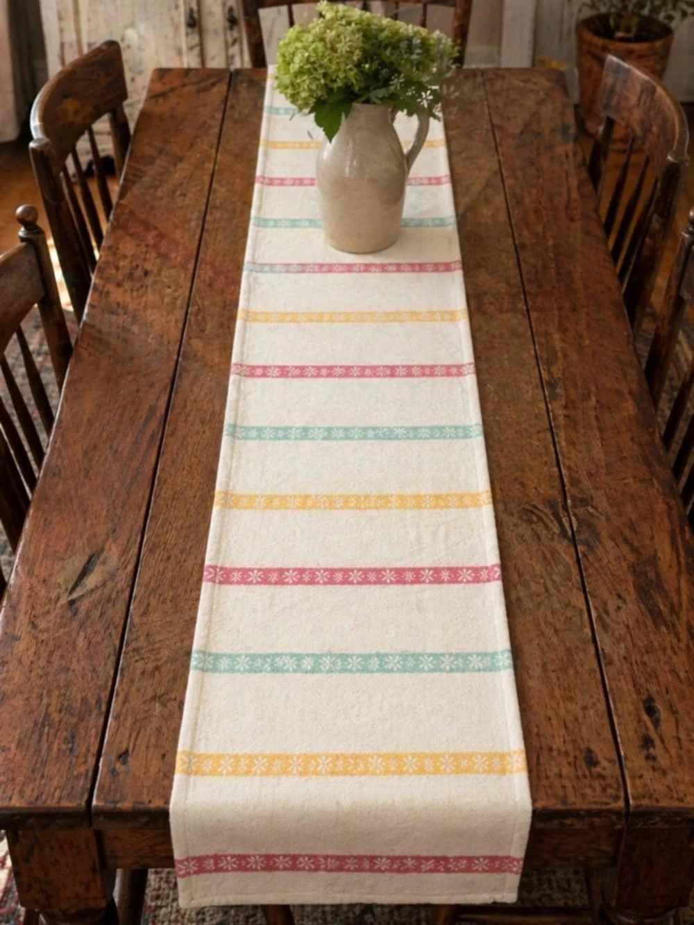 Multi-Stripe Table Runner